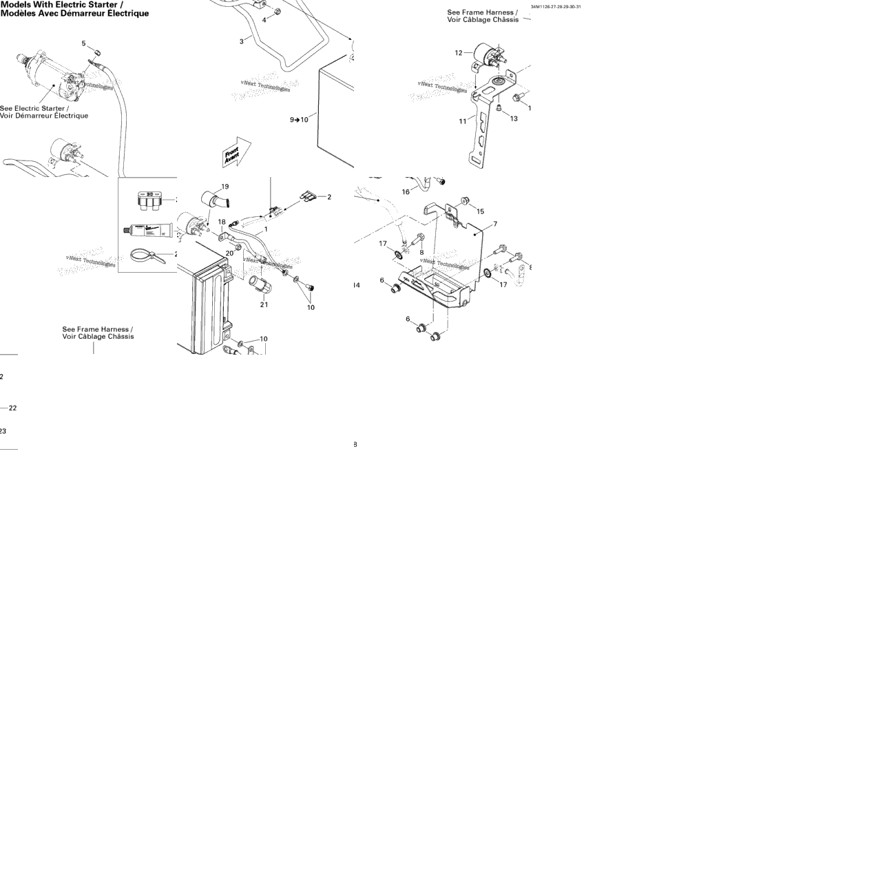 Battery And Starter