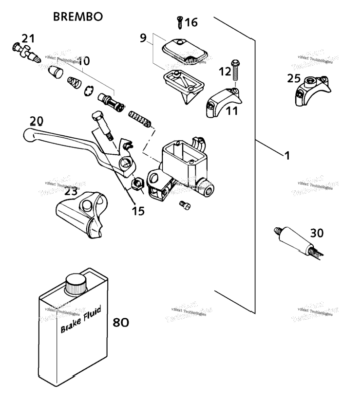 Hand Brake Cylinder