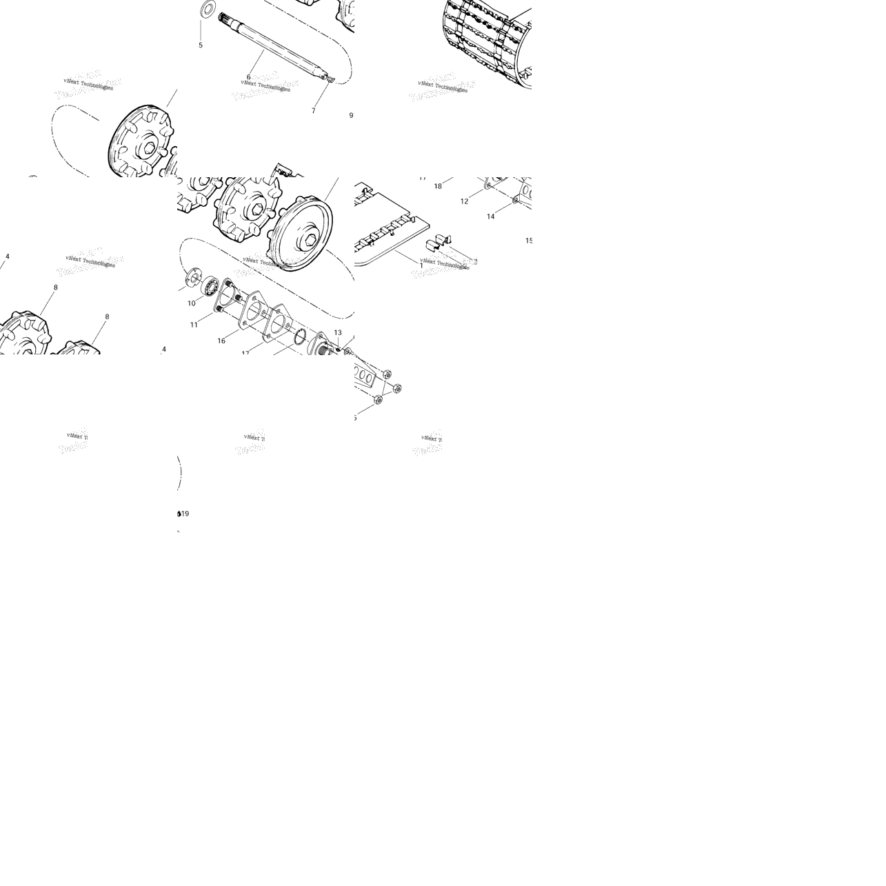 Drive Axle And Track