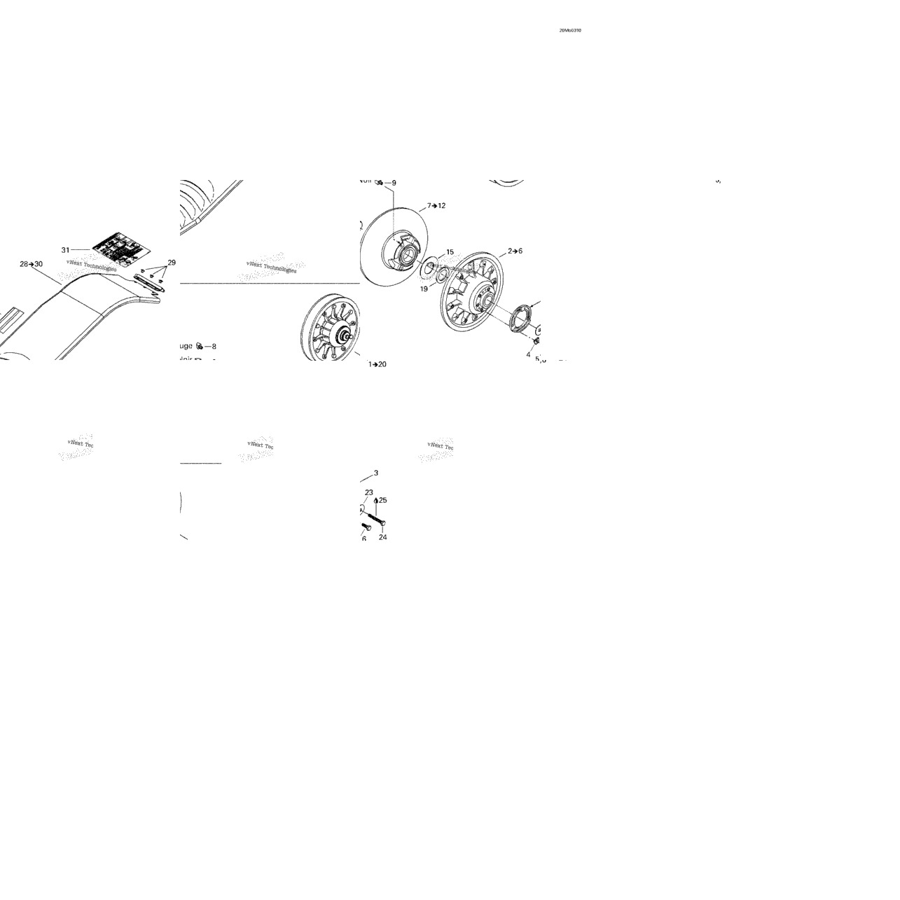 Driven Pulley