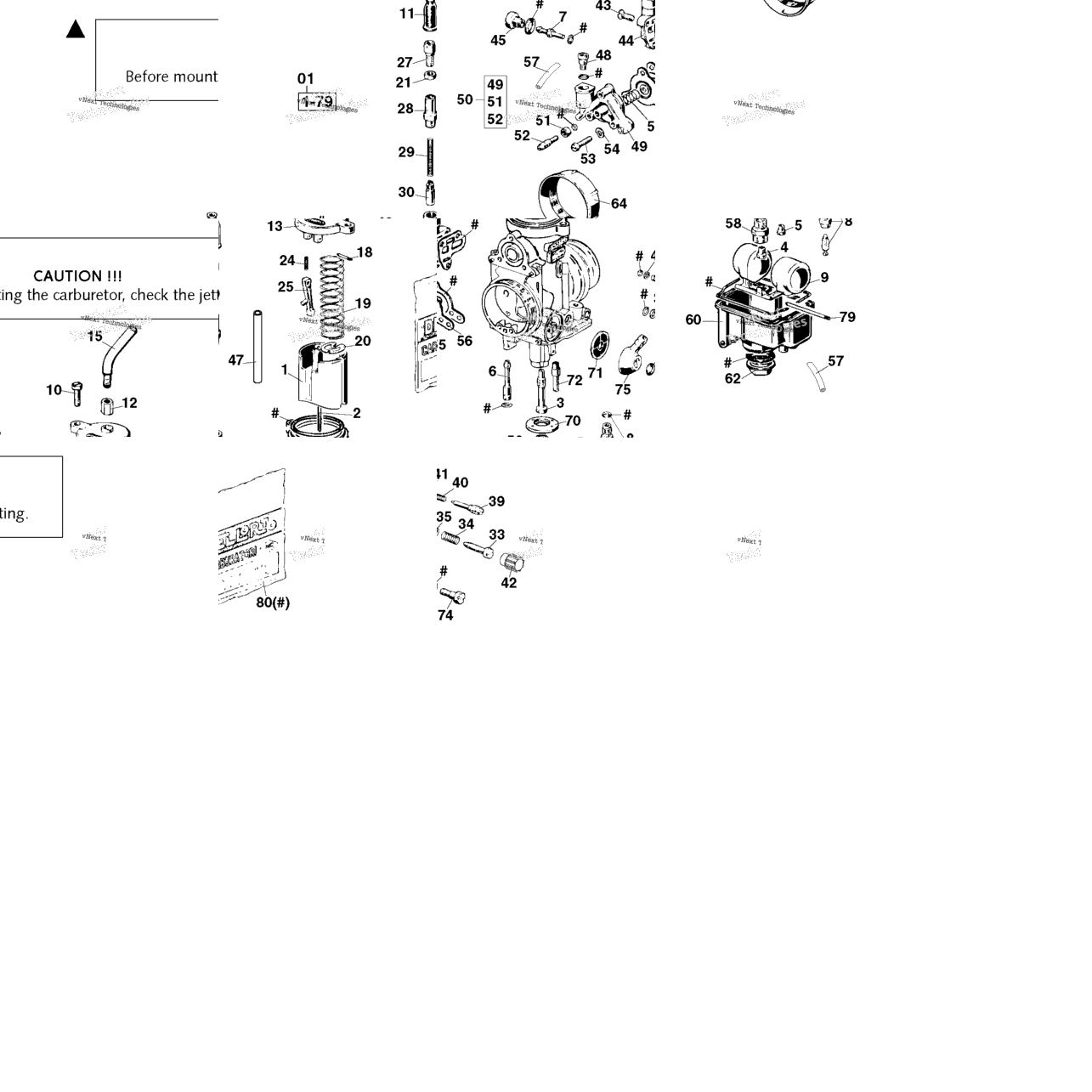 Carburetor Phm 38 Nd