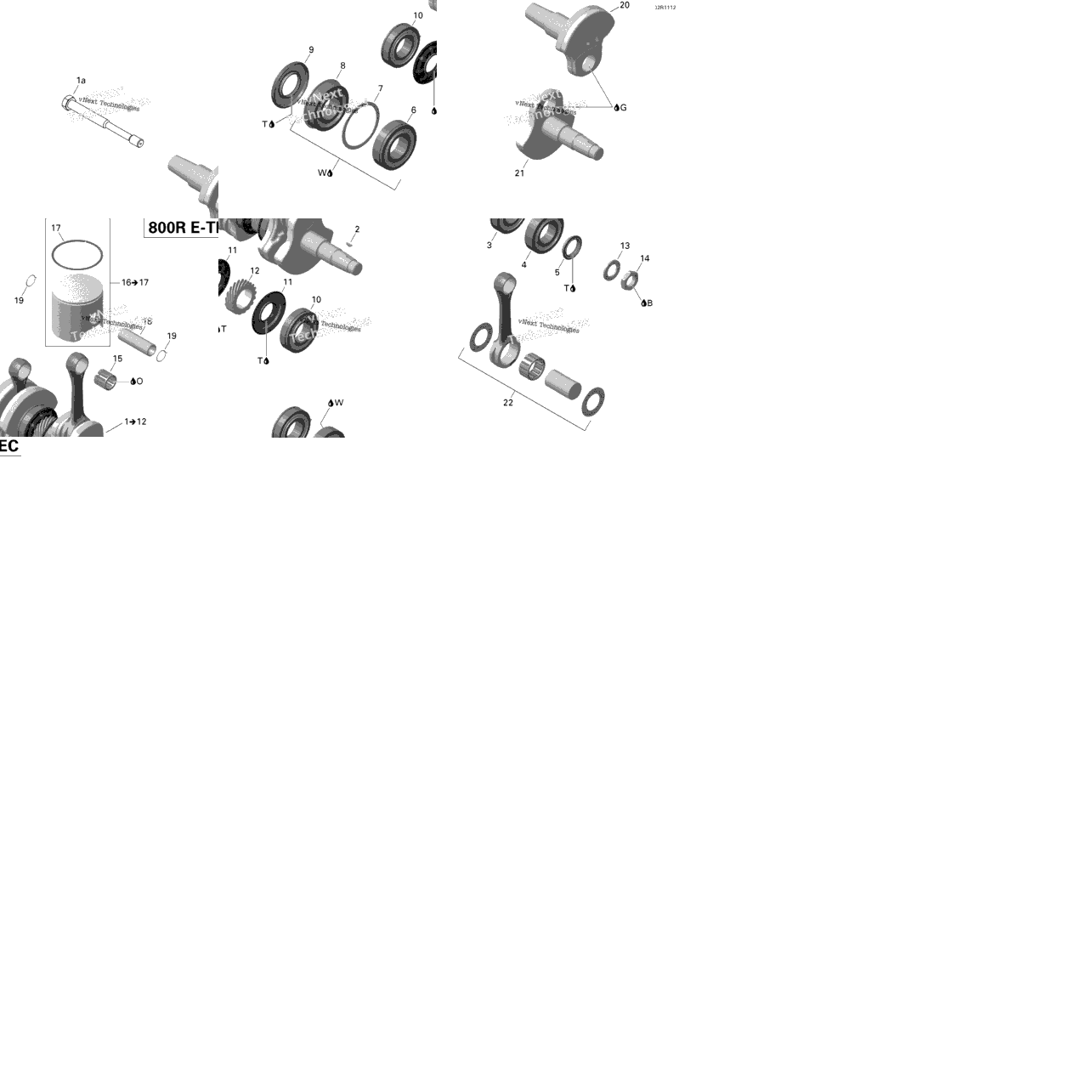 Crankshaft And Pistons