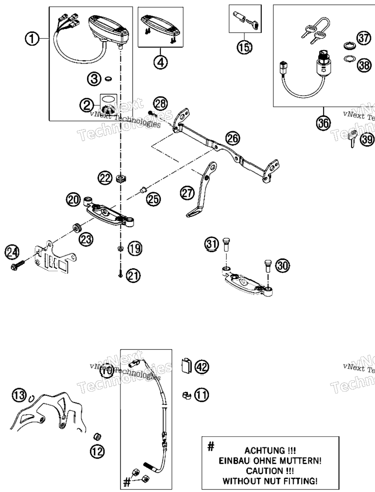 Instruments / Lock System