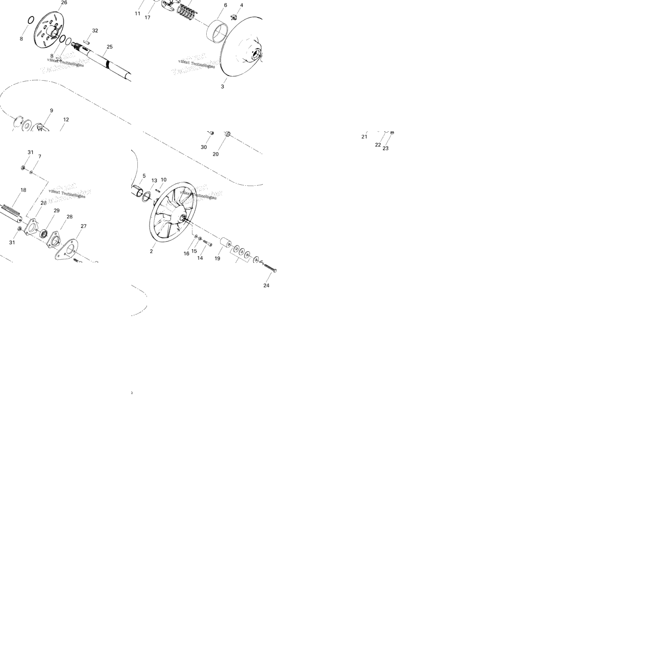 Driven Pulley