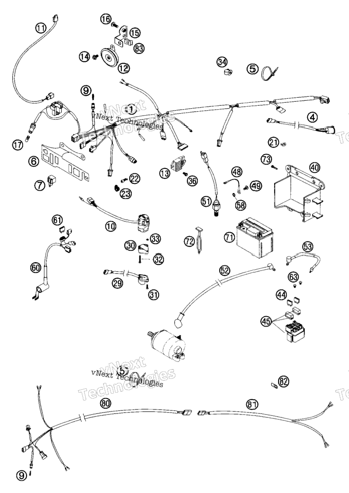 Wiring Harness (Eu/Aus)