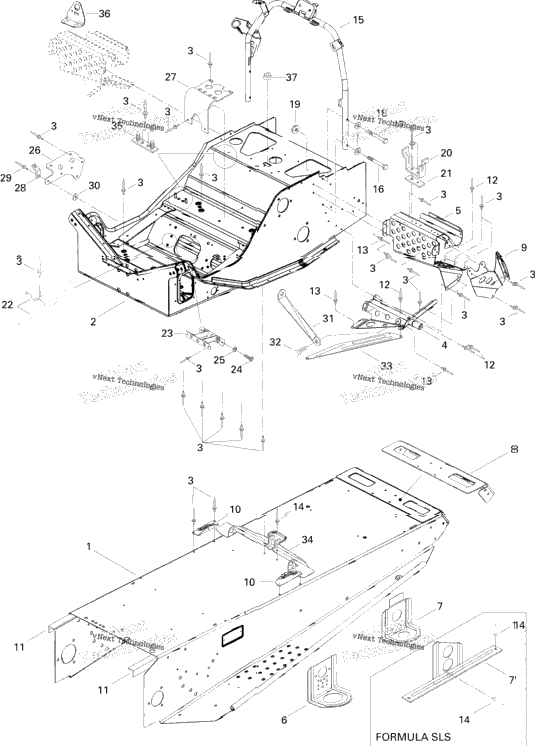 Frame And Components Formula Sls