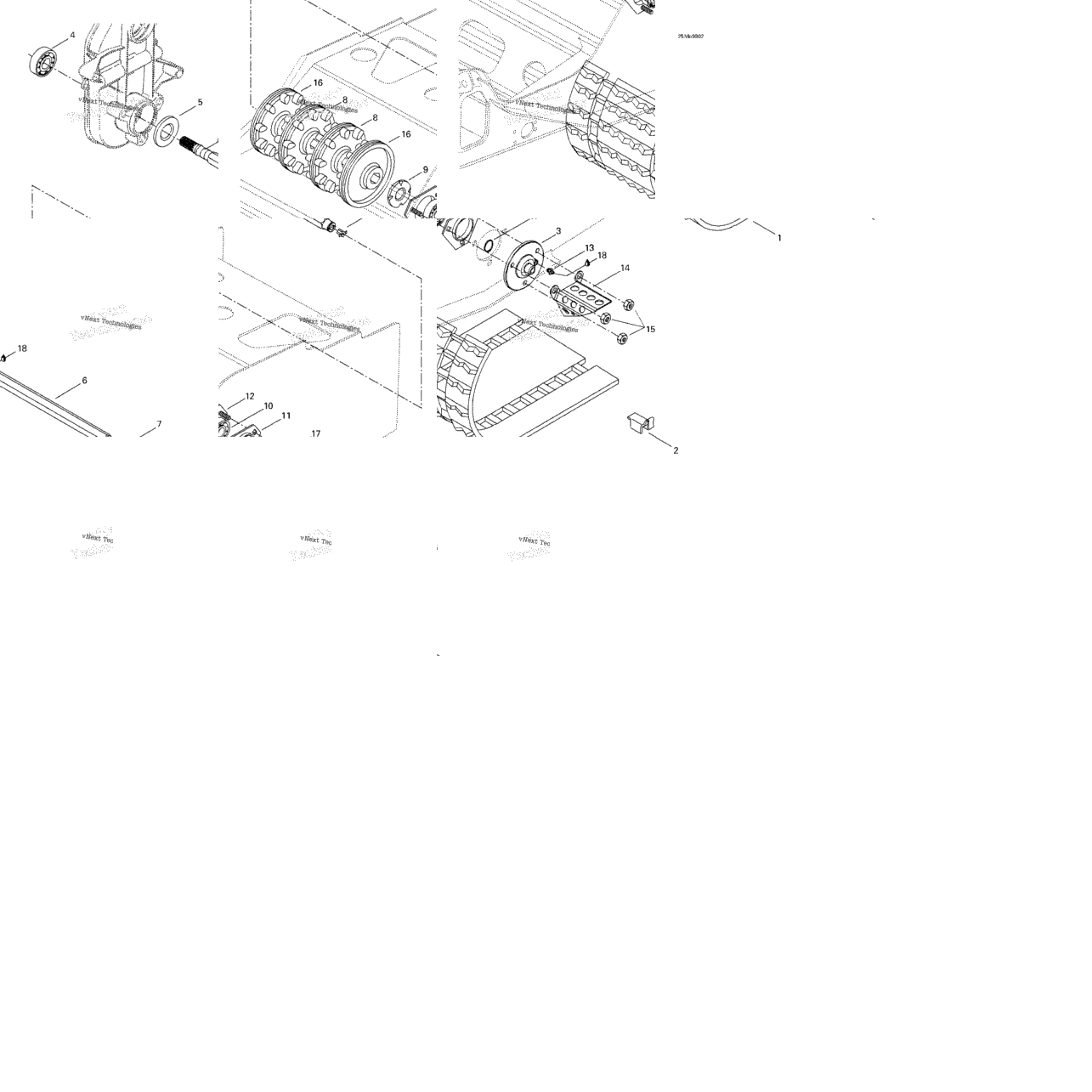 Drive Axle And Track