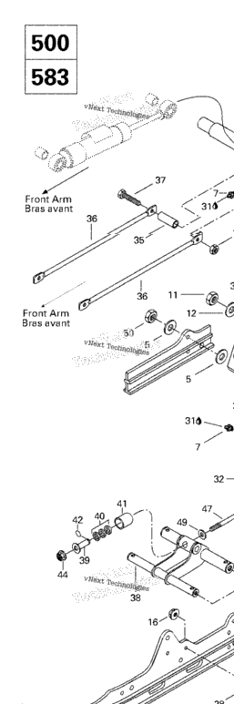 Rear Arm, Rear Suspension