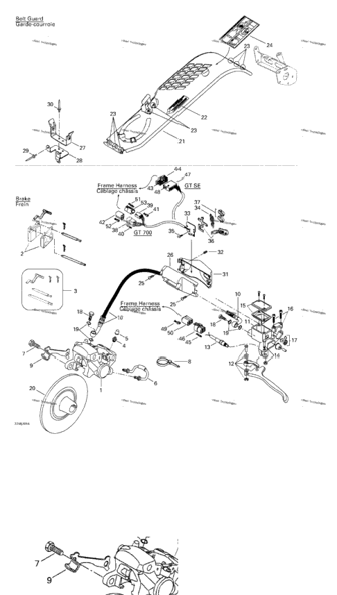 Hydraulic Brake And Belt Guard