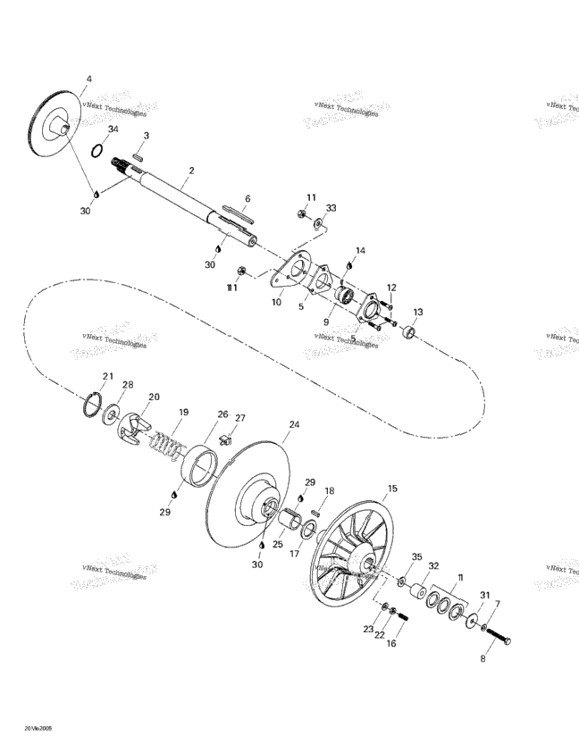 Driven Pulley