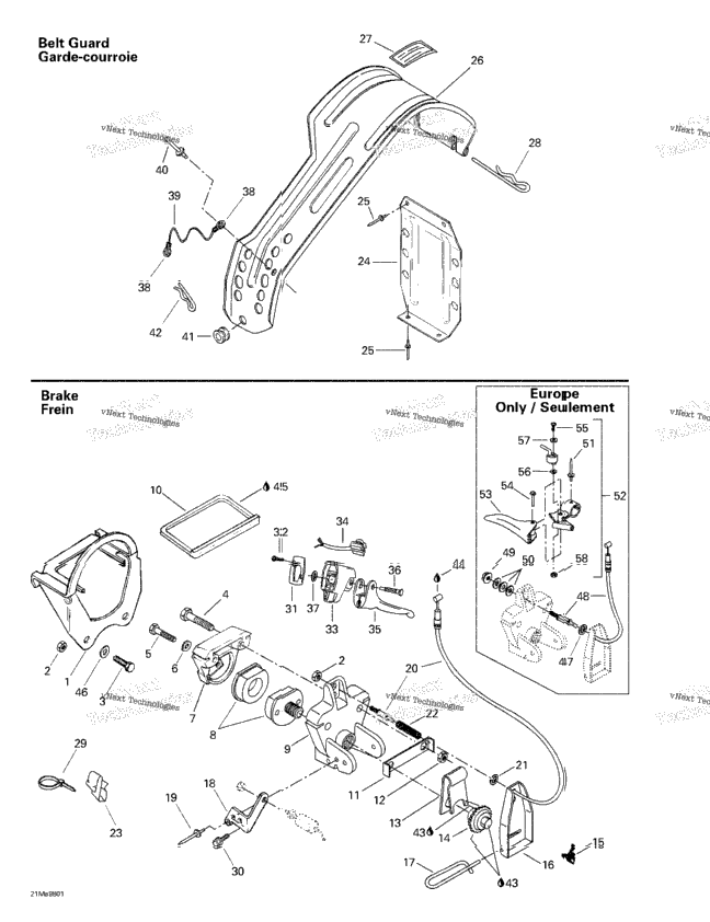 Brake And Belt Guard