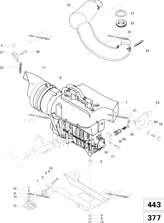 Engine And Engine Support 377