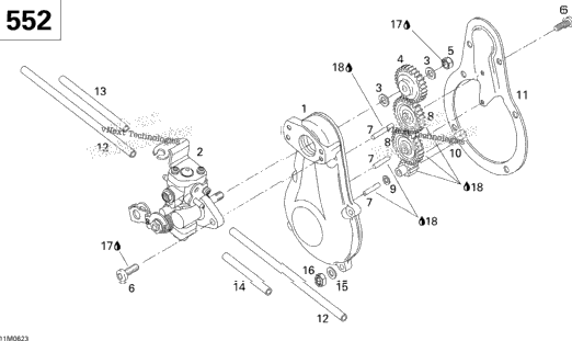 Oil Pump 552