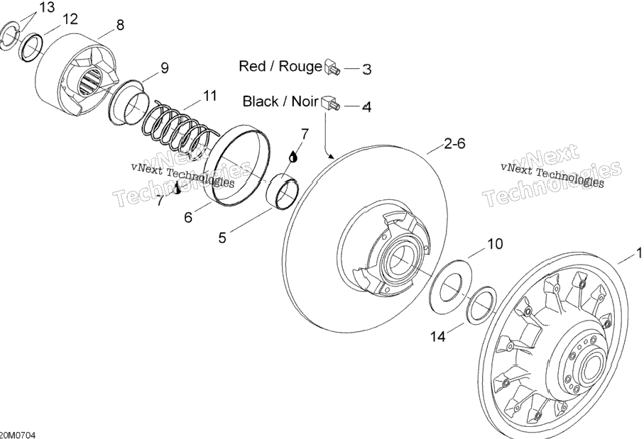 Driven Pulley