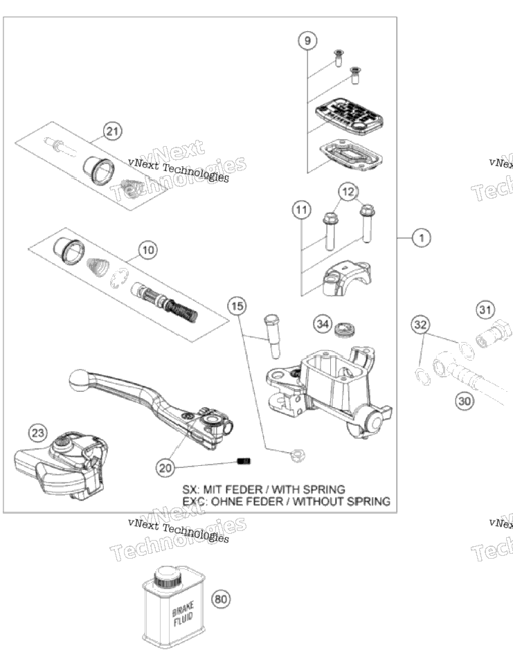 Front Brake Control