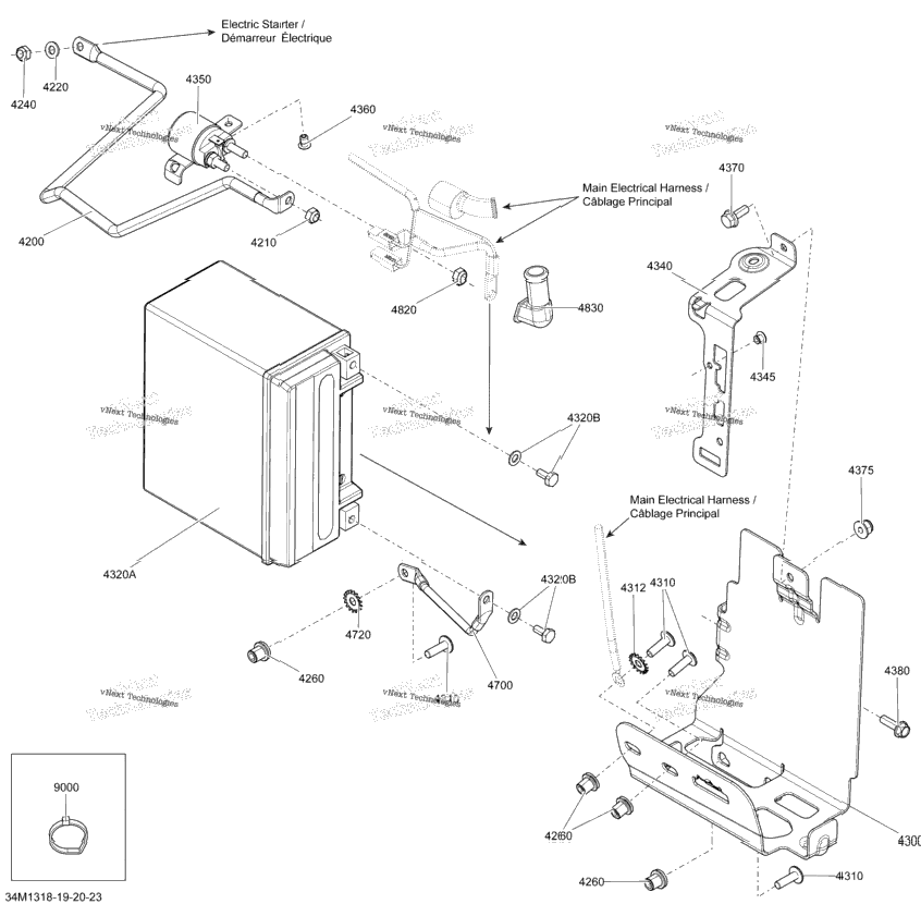 Battery And Starter