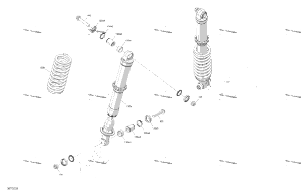 Suspension - Rear Shocks - Built Up To December 31St 2022