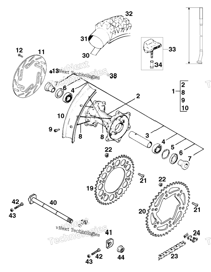 Rear Wheel