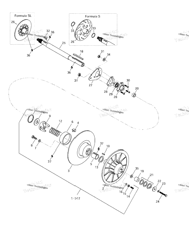 Driven Pulley