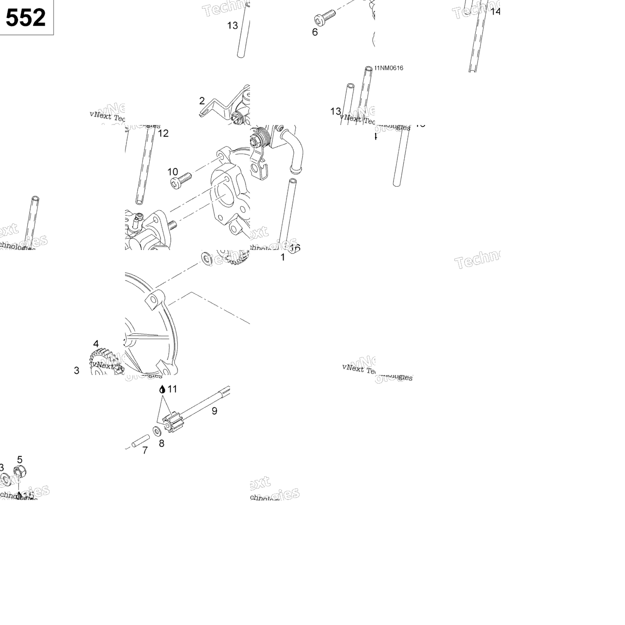 Oil Pump 552