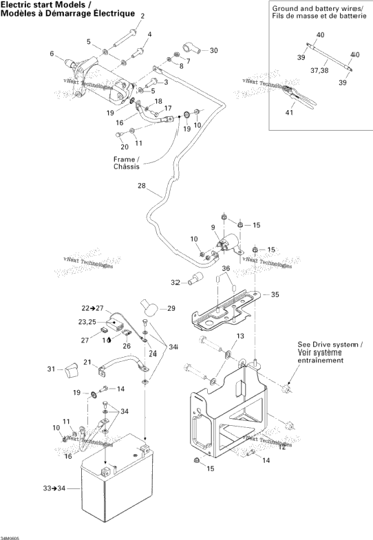 Battery And Starter