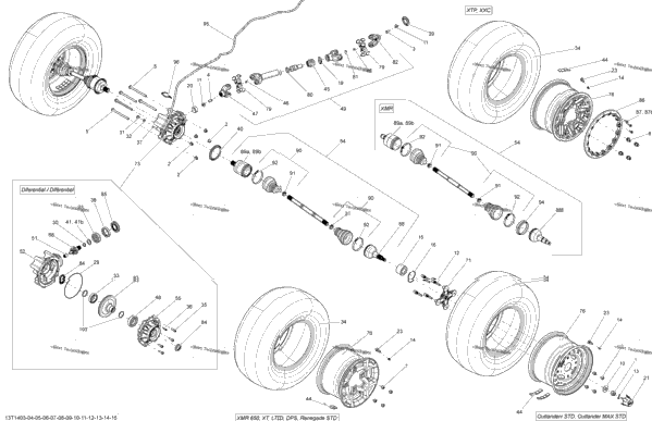 Drive System, Rear