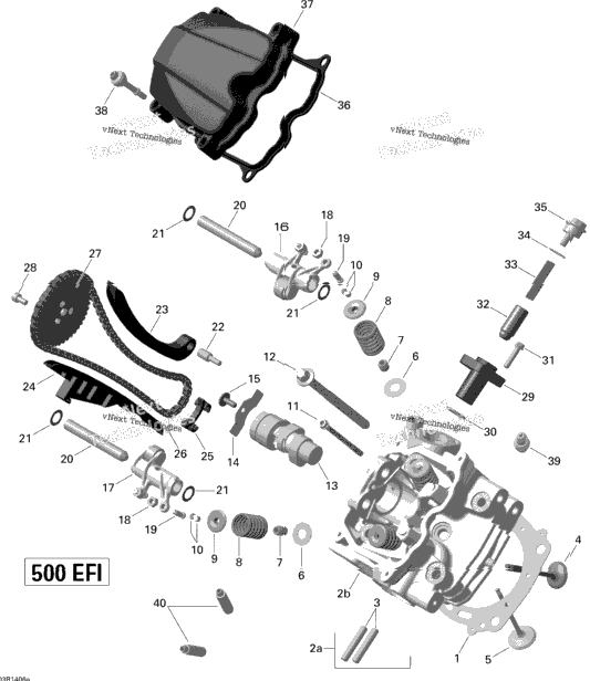 Cylinder Head, Front