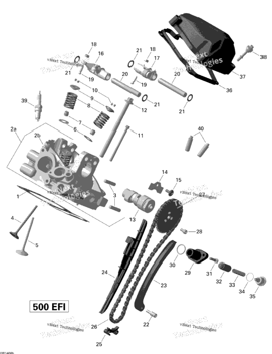Cylinder Head, Rear