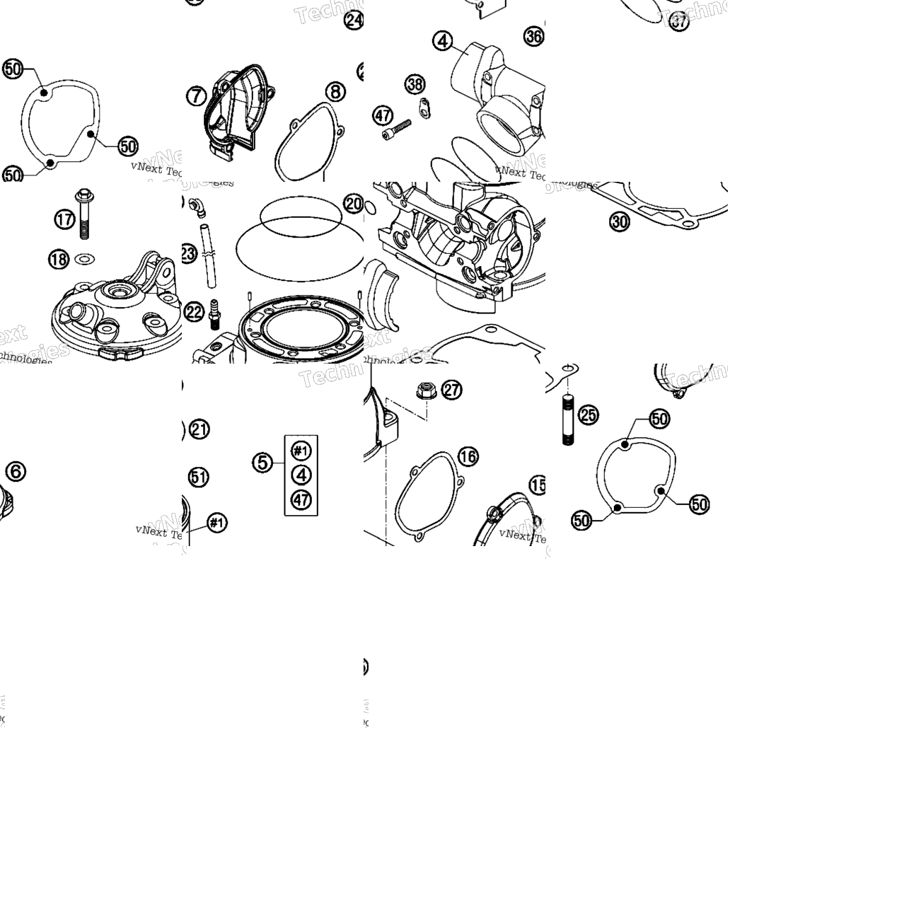 Cylinder, Cylinder Head
