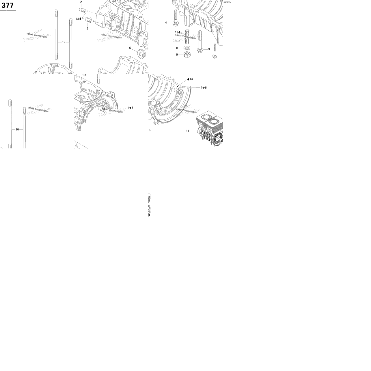 Crankcase (380F)
