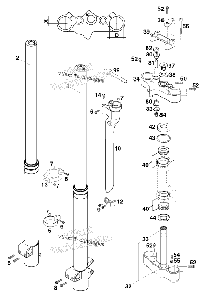 Front Fork Wp
