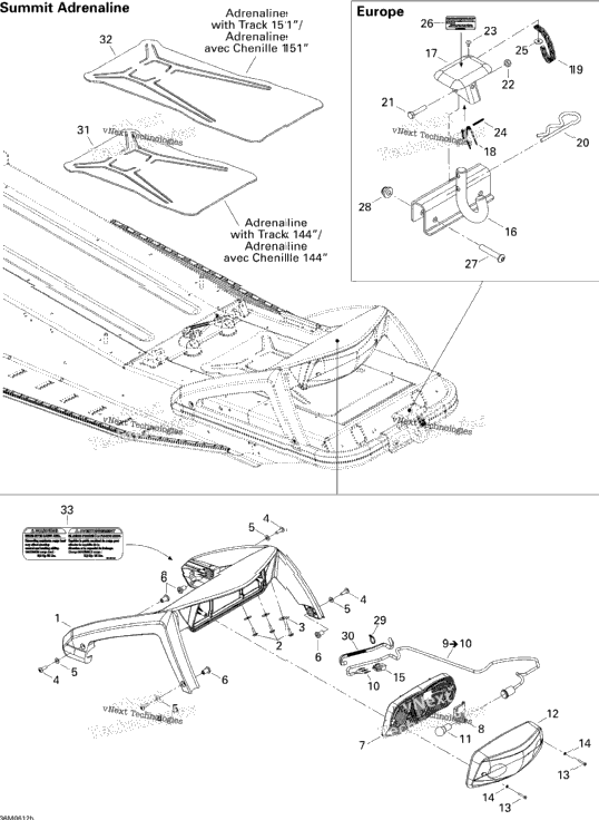 Luggage Rack 600Ho