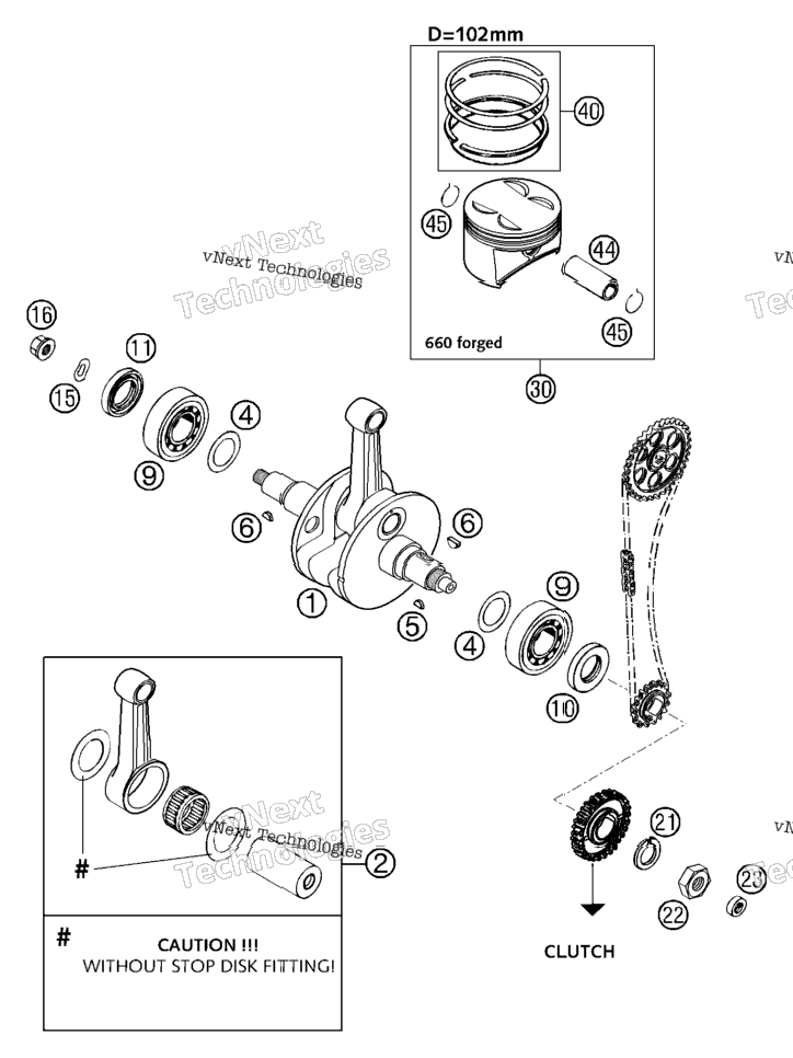 Crankshaft,Piston