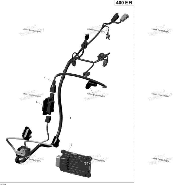 Engine Harness And Electronic Module
