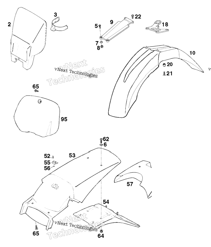 Mask, Fenders