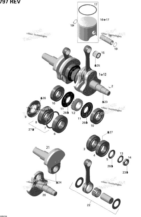 Crankshaft And Pistons