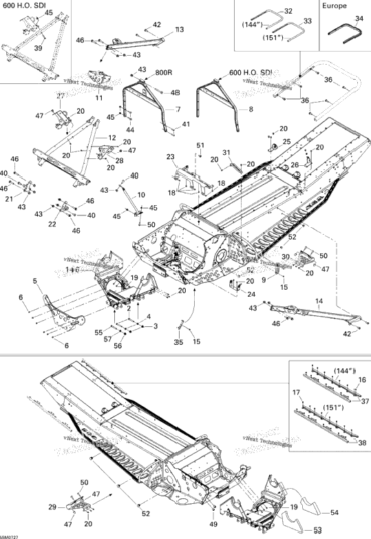 Frame And Components 800R
