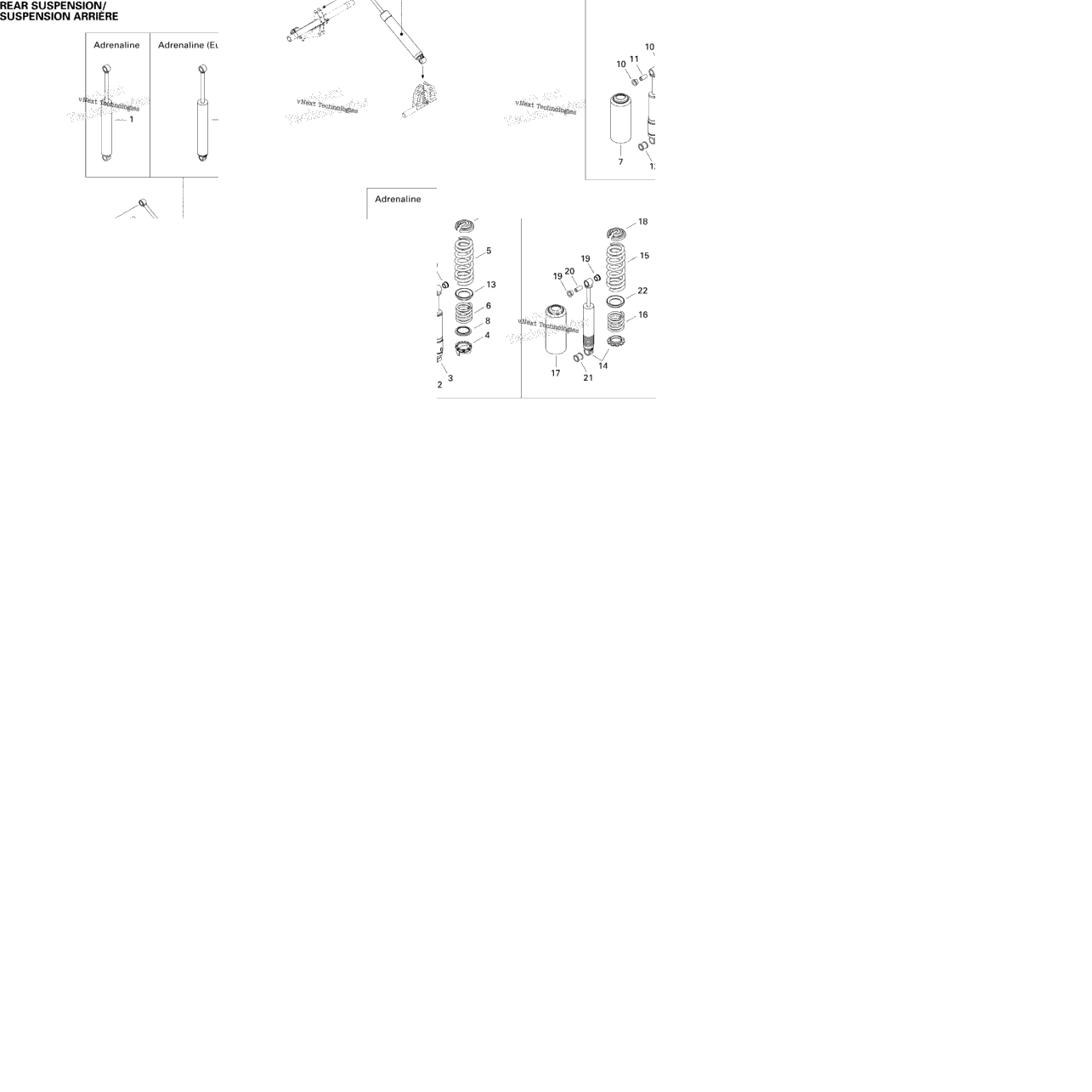 Rear Suspension Shocks