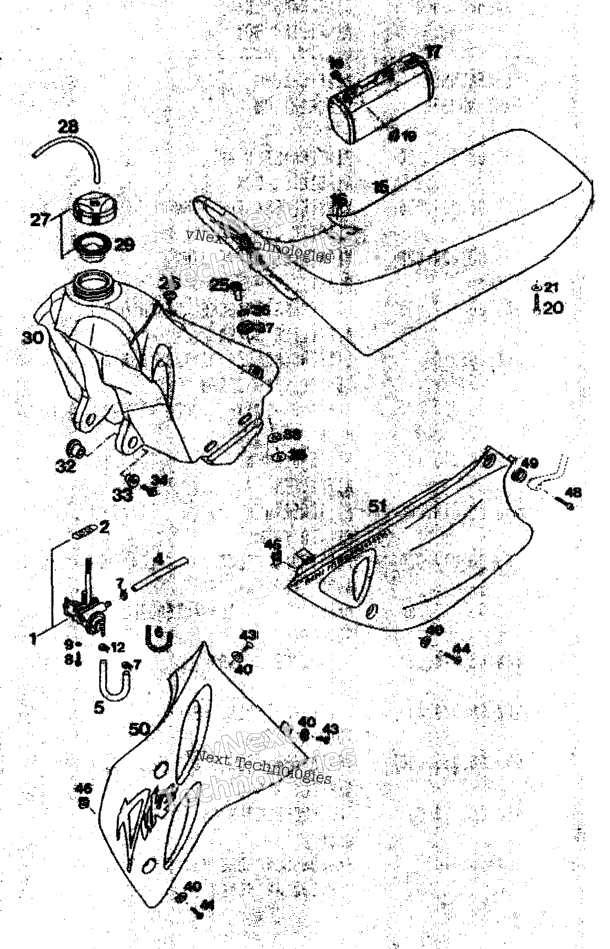 Tank, Seat, S.Cover