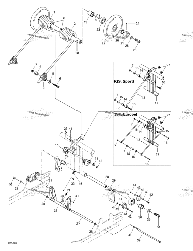 Rear Arm