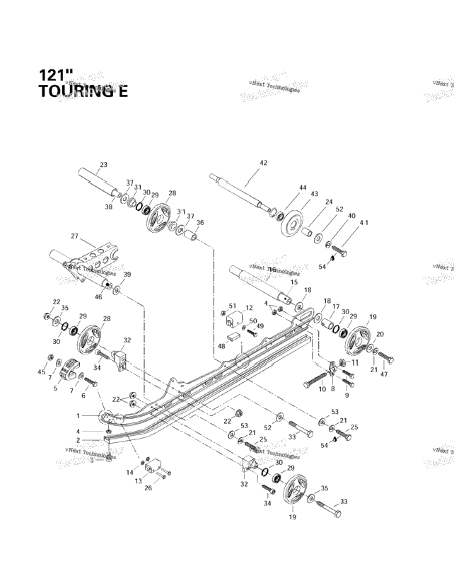 Rear Suspension (121”)