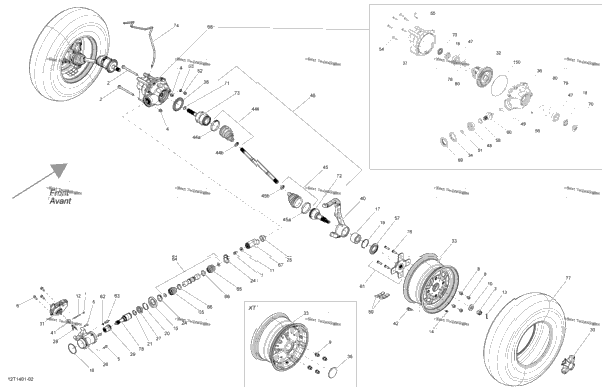 Drive System, Front
