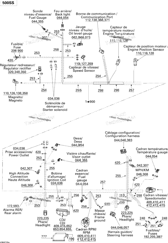 Electrical Harness 500Ss