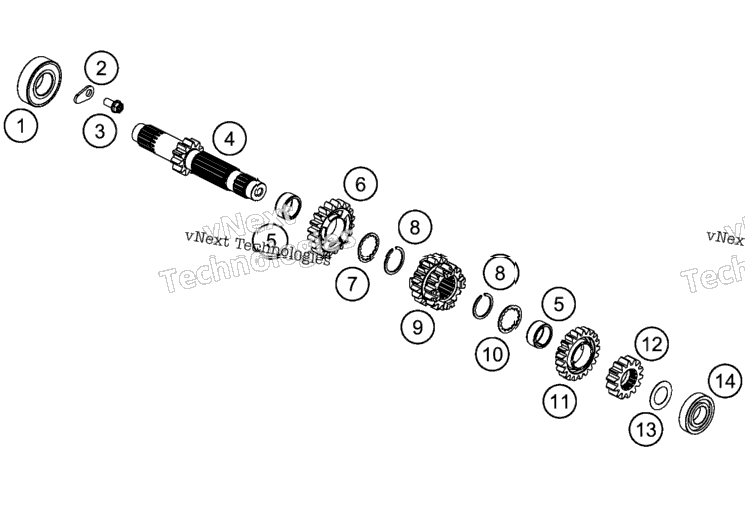 Transmission I - Main Shaft