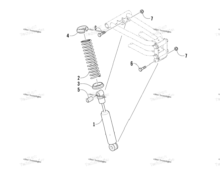 Front Suspension Shock Absorber