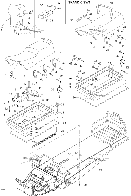 Cab, Console, Seat