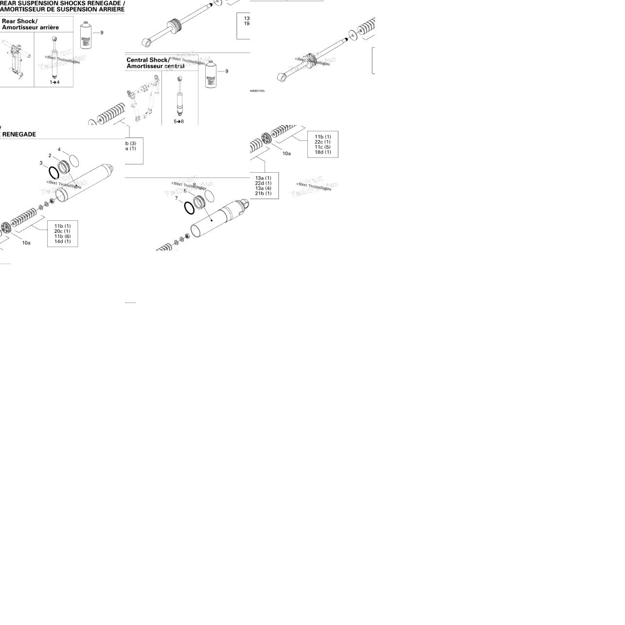 Take Apart Shock, Rear B