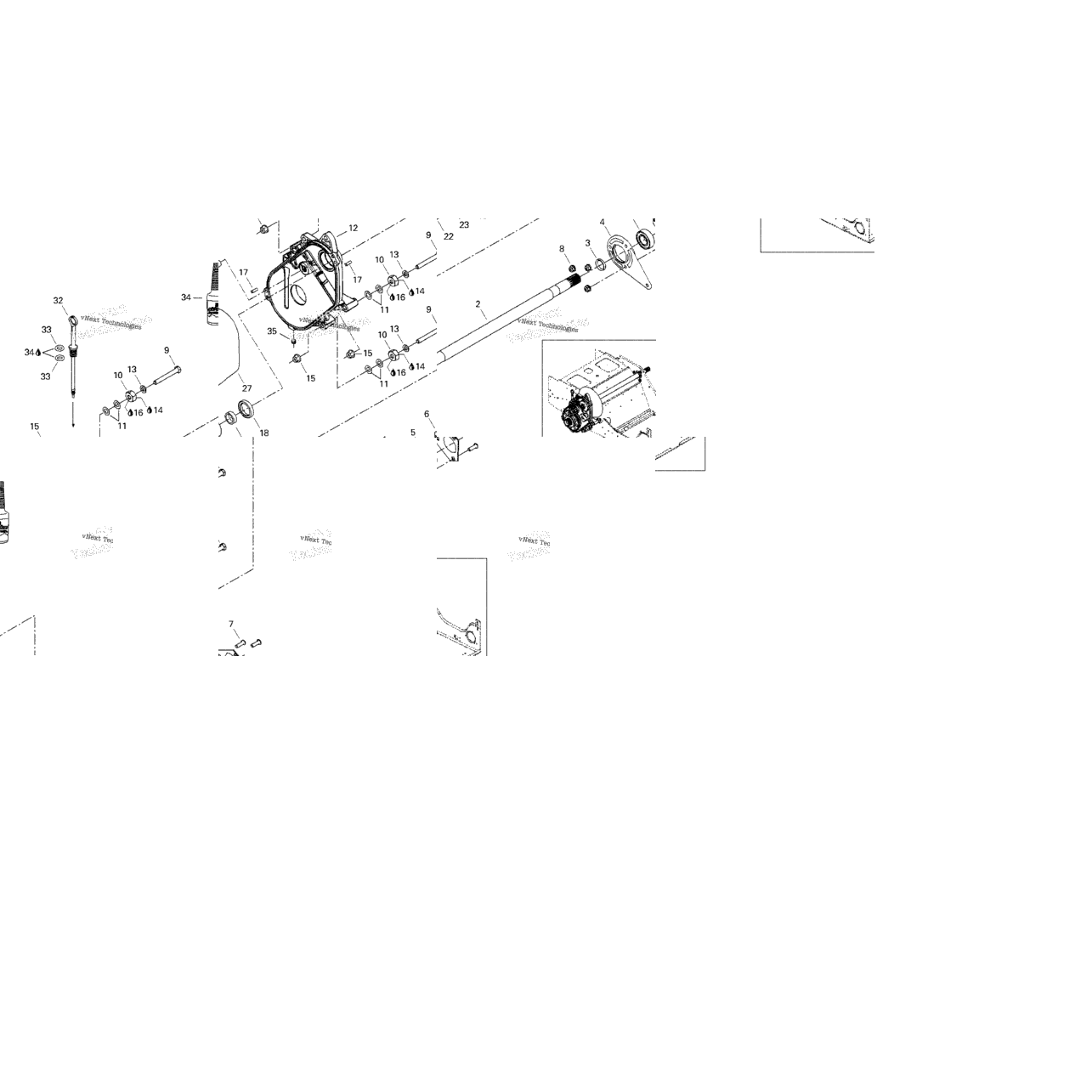 Chaincase And Countershaft