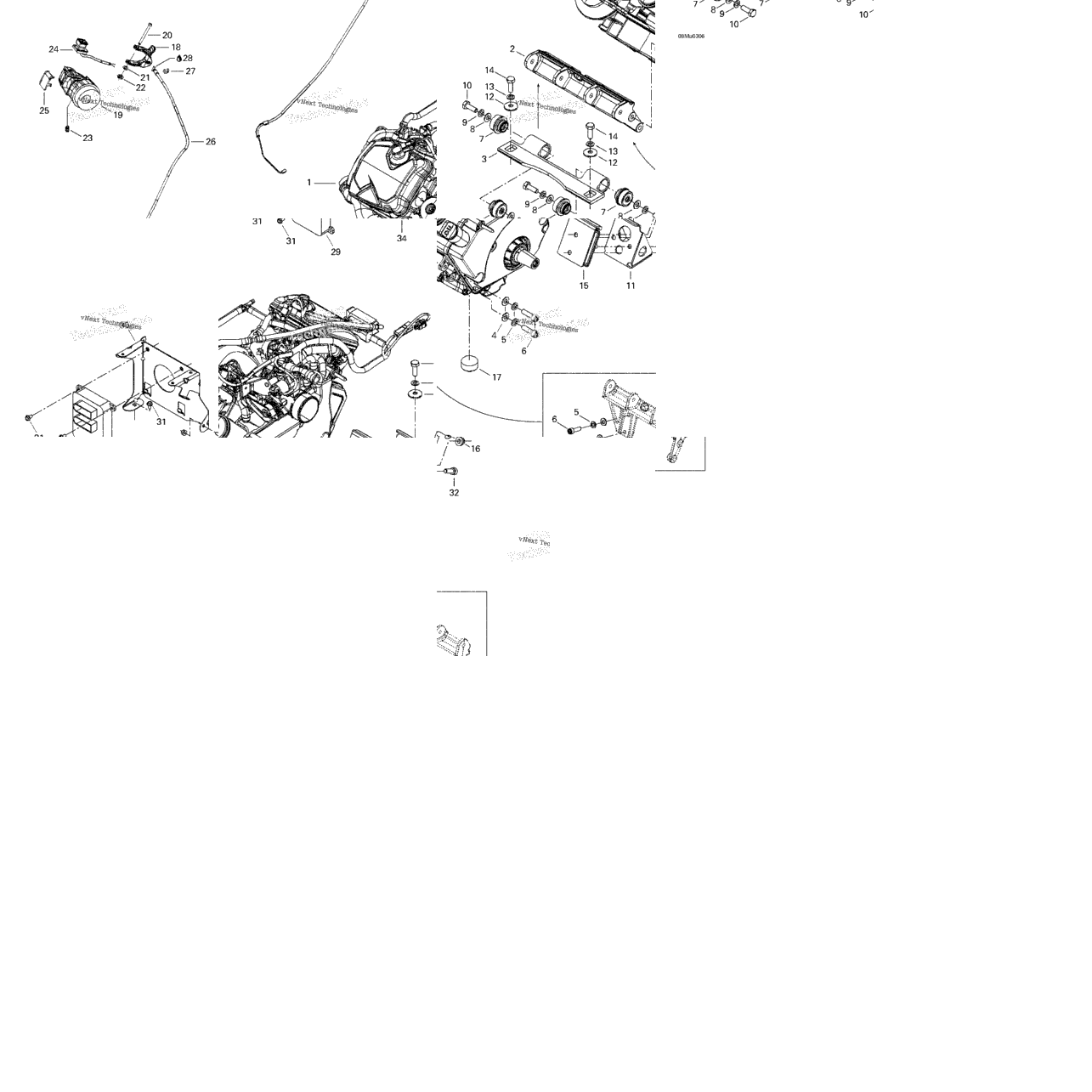 Engine And Engine Support