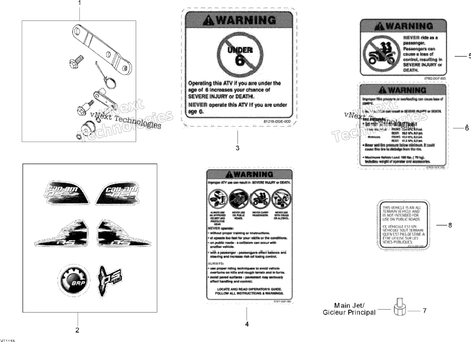 Accessories And Decals